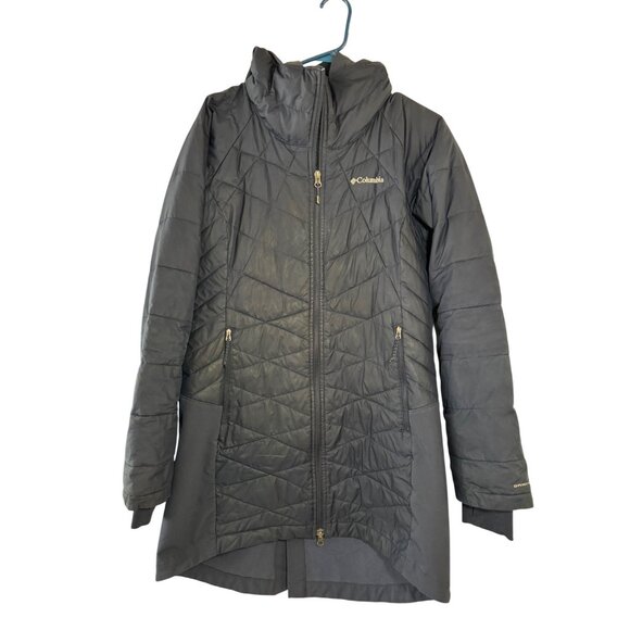 Columbia Women's Heavenly Long Hybrid Jacket Omni-Heat Quilted L - Picture 1 of 9